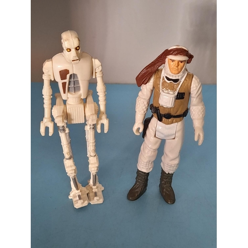 573 - Collection of 10 Original Kenner Star Wars Figures to include IG-88, ESB fx-7, Medical Droid, CP30, ... 