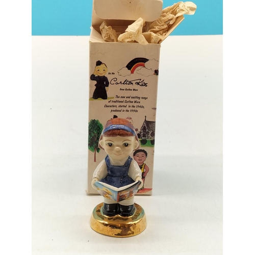 5A - Boxed Carlton Ware 'Carlton Kids' Limited Edition 10cm Figure Millennium No 546. Gold Base Collector... 