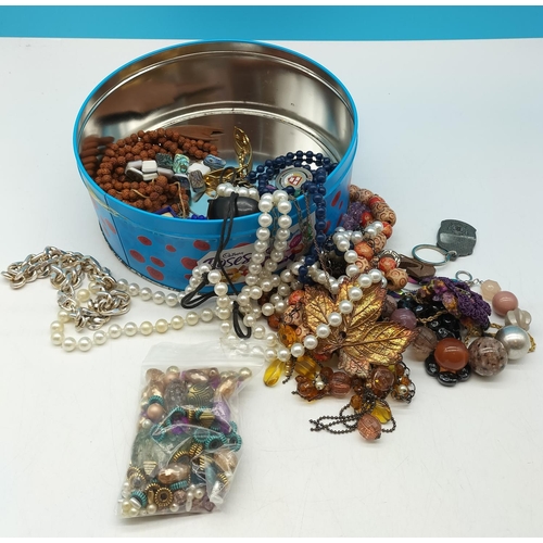 727 - Collection of Costume Jewellery Plus Pack of Loose Beads