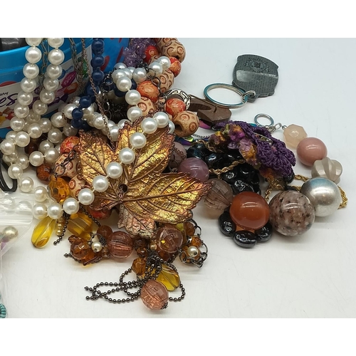 727 - Collection of Costume Jewellery Plus Pack of Loose Beads