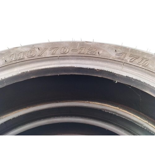 85A - IRC 110/70-12 47L Scooter Tyres (2).