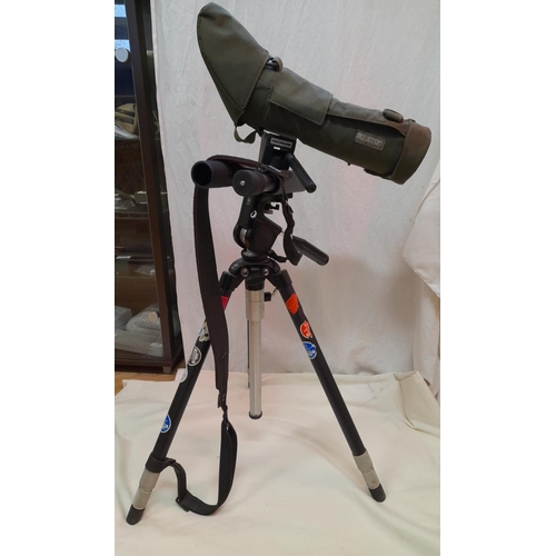 49 - Opticon Spotting Scope and Tripod.