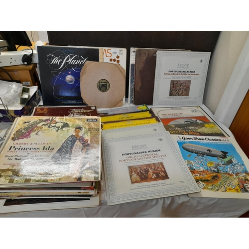 654 - Large Collection of Classical LPs. Various Artists and Labels.