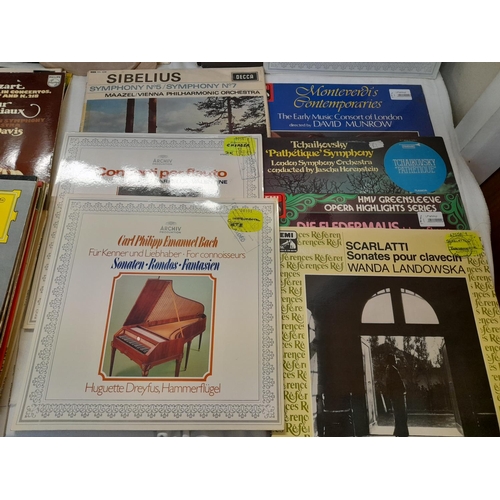 654 - Large Collection of Classical LPs. Various Artists and Labels.