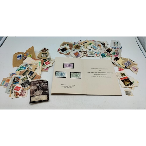 333 - Collection of Loose Stamps plus Presentation Book of 1957 Stamps with Compliments of the Directorate... 