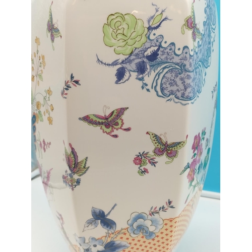 12 - Wedgwood Large 48.5cm 'Butterfly Bloom' Vase. Diameter approx 23cm.