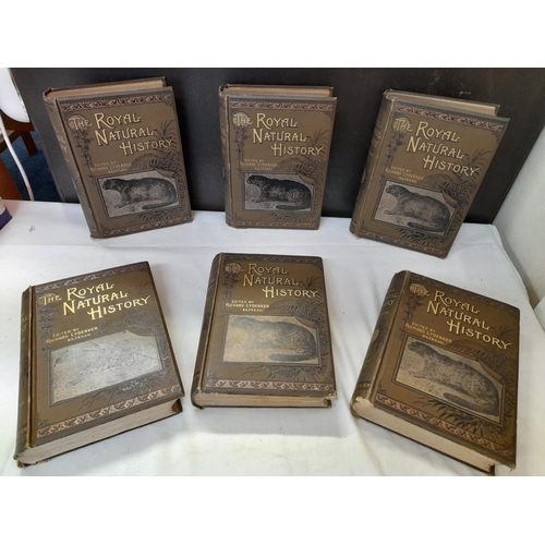 325 - First Edition 'The Royal Natural History' Edited by Richard Lydekker in 6 Volumes. Printed by Freder... 