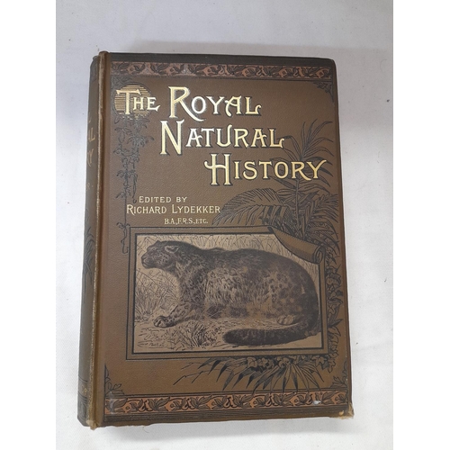 325 - First Edition 'The Royal Natural History' Edited by Richard Lydekker in 6 Volumes. Printed by Freder... 