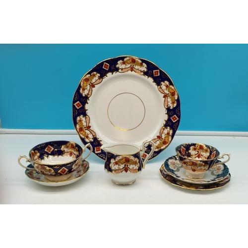 336 - Royal Albert 'Heirloom' Pattern Items (7) to include Dinner Plate, Cup and Saucer, Cream Jug, Soup C... 