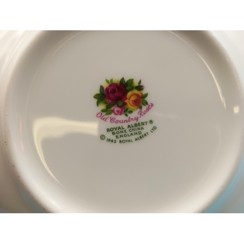 63 - Royal Albert 16cm Bowls (6) in the 'Old Country Roses' Pattern. First Quality