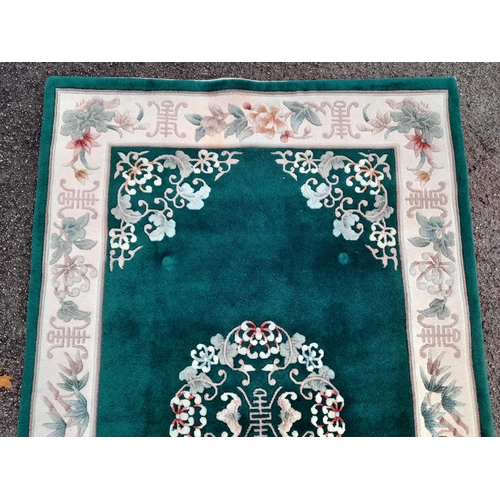 20A - Chinese Wool Rug 188 x 120cm Collection Only.