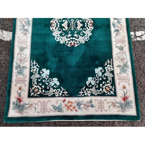 20A - Chinese Wool Rug 188 x 120cm Collection Only.