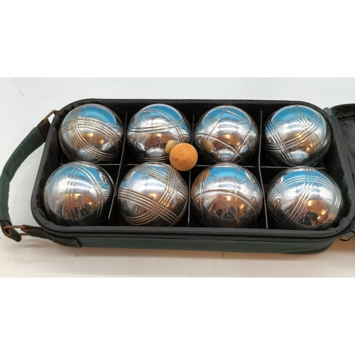 147 - Set of Boules in Case.