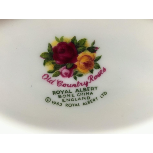 151 - Royal Albert Gravy Boat and Under Tray in the 'Old Country Roses' Pattern. First Quality.