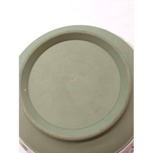 243 - Wedgwood Green Jasper Bowl. 10cm High, 20cm Diameter.