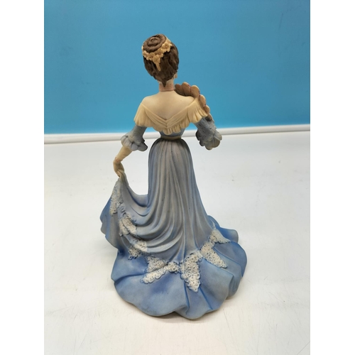 256 - Coalport Age of Elegance 'Royal Invitation' 23cm Figure. Figure of the Year 1998.