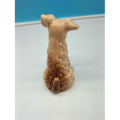 257 - Sylvac 12cm Figure of a Seated Terrier 1378