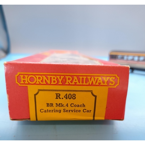 268 - Boxed Hornby 00 Gauge R408 BR Mk4 Coach Catering Service Car 11208.