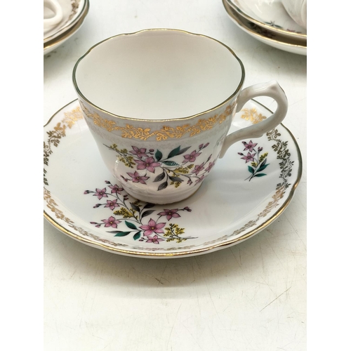 321 - Collection of China to include Gladstone and Melba Trios plus Royal Grafton Cups and Saucers (6).