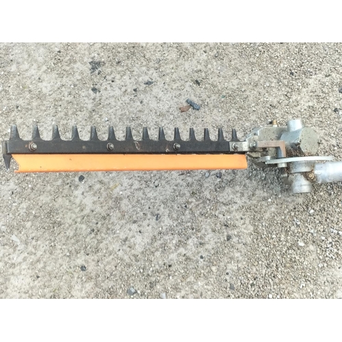 447 - Long Reach Petrol Hedge Trimmer (Untested). Collection Only.