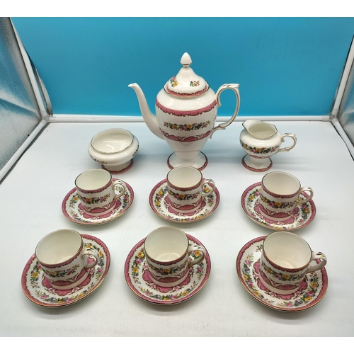 467 - Crown Staffs 15 Piece Part Coffee Set.