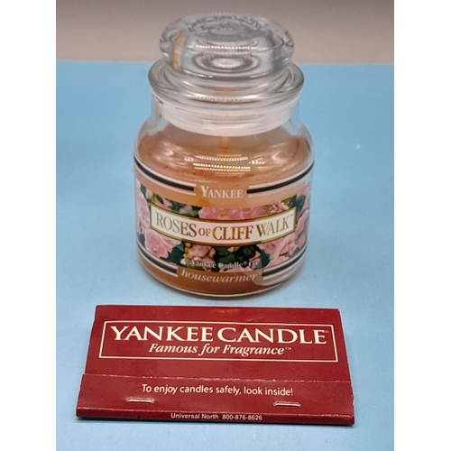 519 - Unused and Unopened Yankee Candle 'Roses of Cliff Walk' Candle, Box of Floating Candles plus Yankee ... 