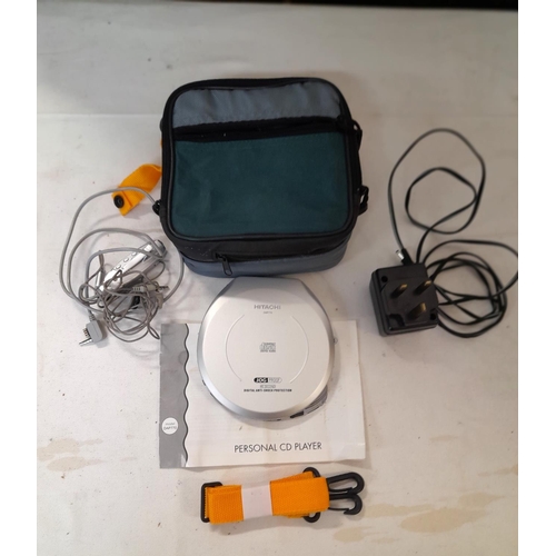 600 - Hitachi DAP 770 Personal CD Player With Case