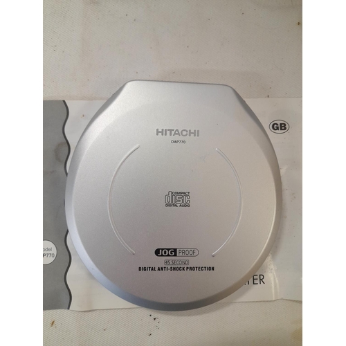 600 - Hitachi DAP 770 Personal CD Player With Case