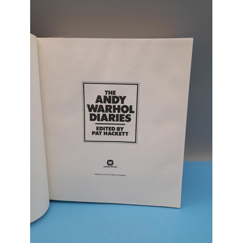 609 - The 'Andy Warhol Diaries' edited by Pat Hockett for Warner Books.