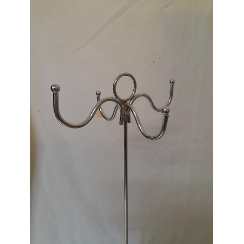 651 - Adjustable Shop Display Handbag Stand. Fully Extended Height 70cm