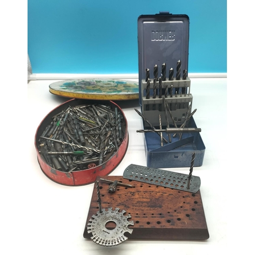 695 - Collection of Tools to Incl. 3 Gauges Plus Drill Bits