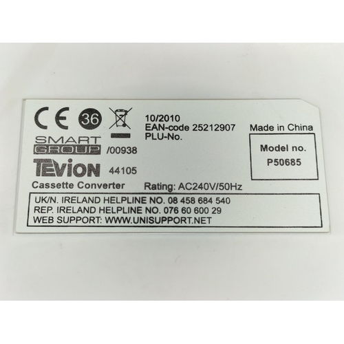 727 - Tevion Cassette Converter W/O