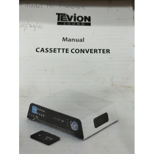 727 - Tevion Cassette Converter W/O