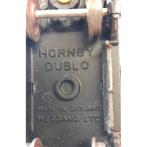 184 - Hornby Dublo Wagons (3) - 32080 Tinplate Power Petrol Ethyl Tank, 805283 Mobil Gas plus 848012 Esso ... 