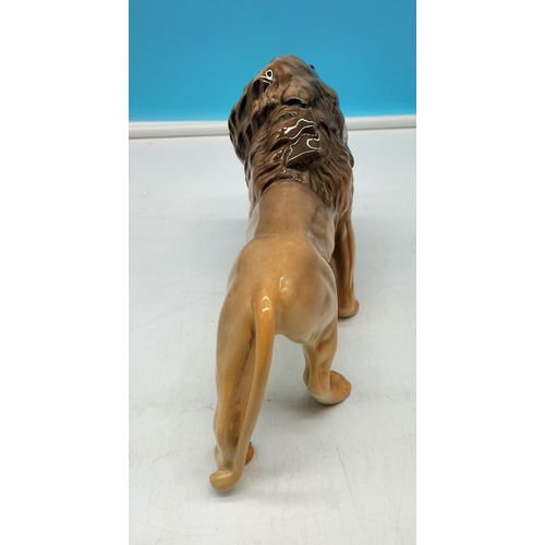 29 - Beswick Figure of a Lion 14cm High x 23cm.