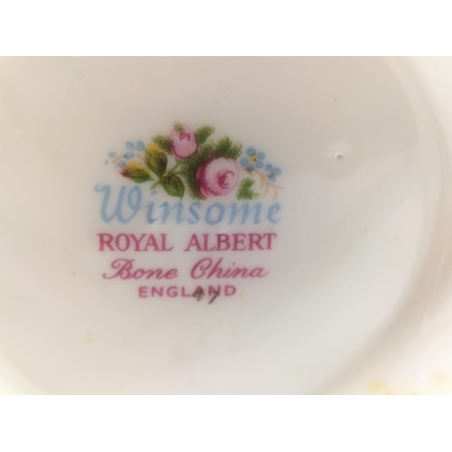 418 - Royal Albert Coffee Pots (2) - ''Winsome' (1st Quality) plus 'Old Country Roses' (2nd Quality).