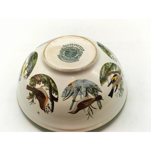 593 - Portmeirion Birds of Britain Fruit Bowl by Susan Williams Ellis. 28cm Diameter.