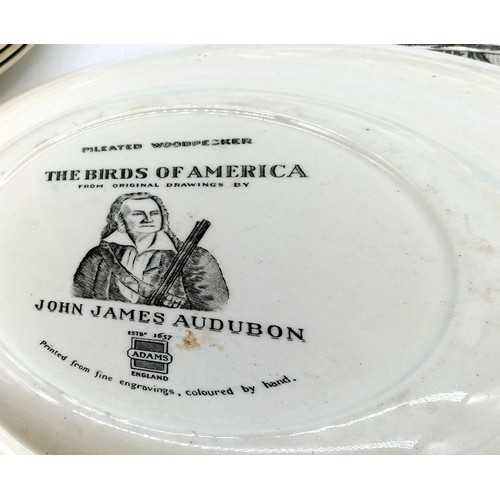 60A - Adams Set of 12 Plates 'The Birds of America' from Original Drawings by John James Audubon.