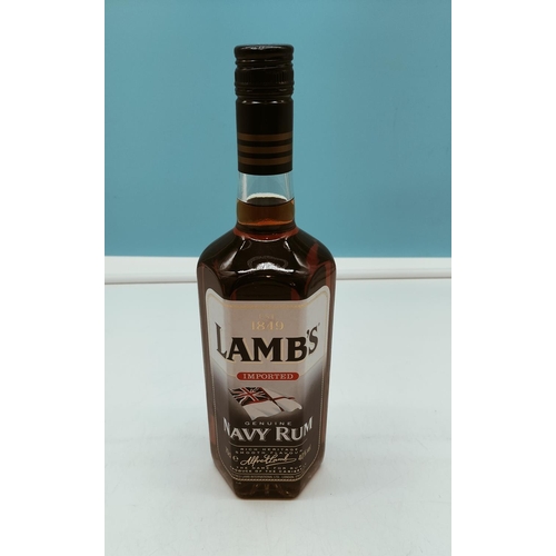 54 - Sealed 70cl Bottle of Lamb's Navy Rum.