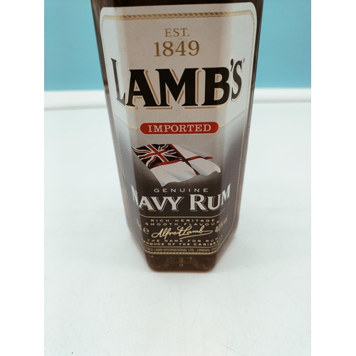 54 - Sealed 70cl Bottle of Lamb's Navy Rum.