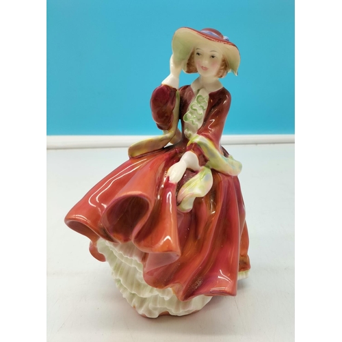 33 - Royal Doulton Lady Figure 'Top O' The Hill' HN1834.