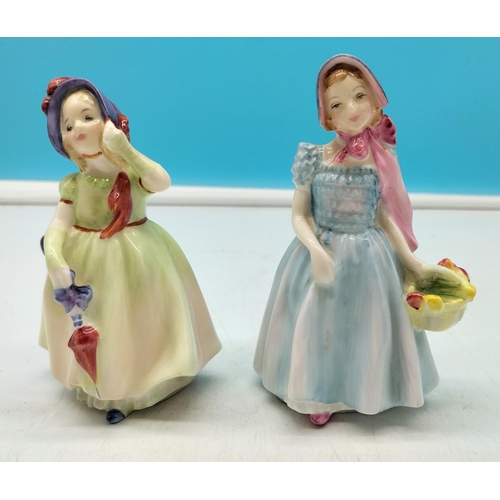 50A - Royal Doulton Figures (2) - 'Wendy' HN 2109 and 'Babie' HN1679.