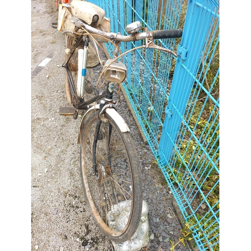 91 - (649) - See all Photos. Two Bicycles to Incl. Vintage Tomus Luxus and Triumph Push Bikes. Require At... 