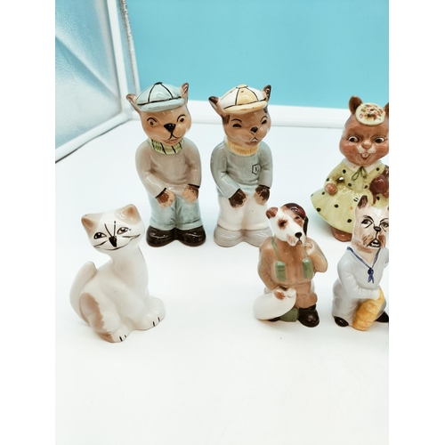 85 - (594) - Collection of Ceramic Figures, mostly Animals.