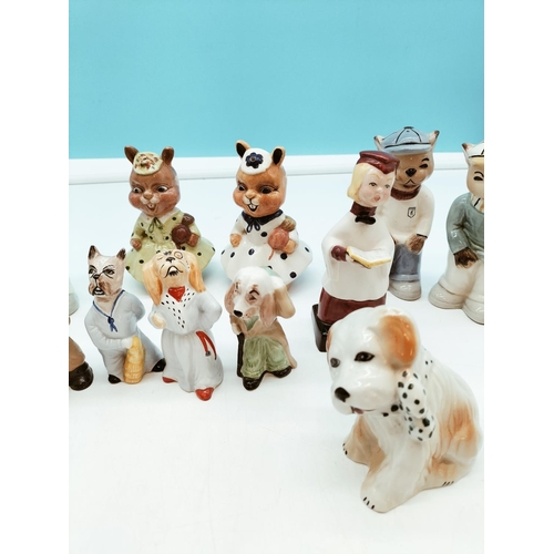 85 - (594) - Collection of Ceramic Figures, mostly Animals.