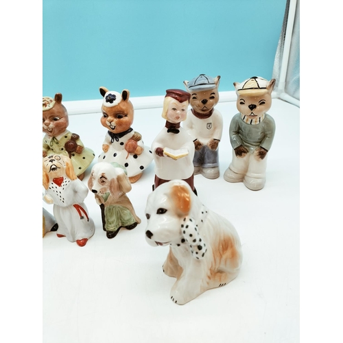 85 - (594) - Collection of Ceramic Figures, mostly Animals.