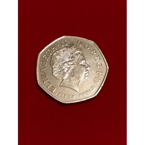 125 - 2009 UK Kew Gardens Original Issue Fifty Pence Coin