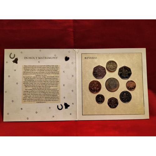 129 - 1998 Royal Mint UK Commemorative Coin Collection to Incl. Coat of Arms One Pound Coin Only Released ... 