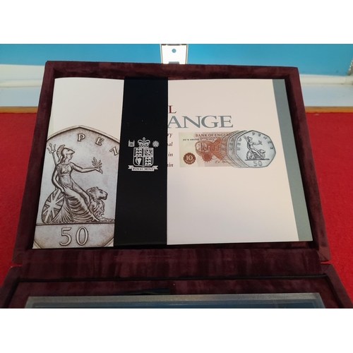 13 - 1996 Royal Mint United Kingdom Silver Anniversary Collection Proof Set With COA & Presentation Case.... 