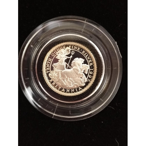 60 - 1997 Britannia Silver Proof Four Coin Collection. Limited Issue of 15,000 in Presentation Case